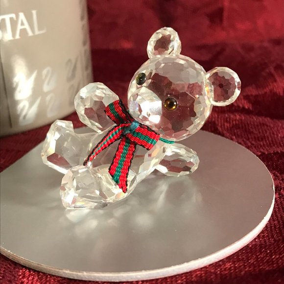 Swarovski Holiday Swarovski Crystal Kris Bear Poshmark